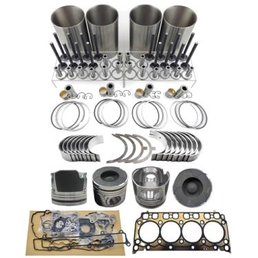 Imagem de Pmtihxu Kit de reconstrução de motor D24 para Doosan Daewoo D24 D24NAP Motor para Bobcat 5600 5610 Toolcat Work Machine E32 E35 E42 E45 E50 E55 E85 S450 S510 S530 S555 0 S57 0 S590 S595 S630 S650