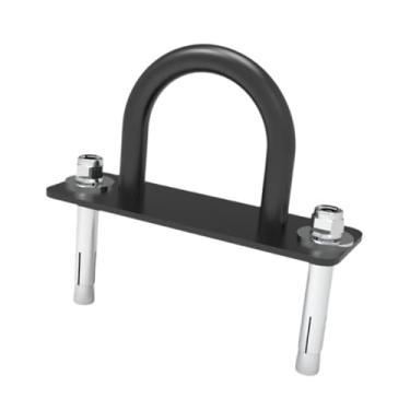 Imagem de UGPLM Ancoragem de cordas de batalha, sistemas de treinamento de força de peso corporal, cabide, organizador de corda de exercício Kit de montagem de teto