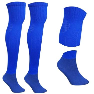 Imagem de Meião Futebol Adulto Profiss Original Kanxa Kit 12 Div Cores-Masculino