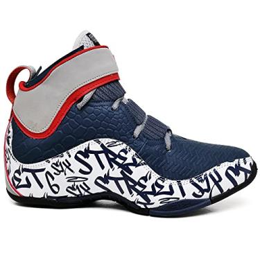 Imagem de Tênis Basquete Impact Profissional Esporte Original (Azul, BR, Adulto, Numérico, 42)