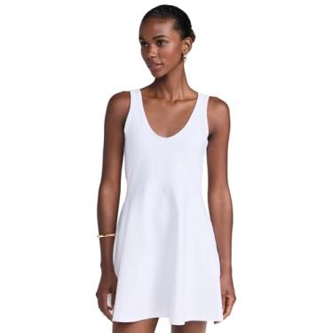 Imagem de Beyond Yoga Vestido feminino com movimento Spacedye, Branco, M