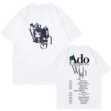 Imagem de Camiseta Unissex De Manga Curta De Algodão De Grandes Dimensões Japão 