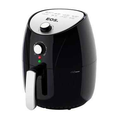 Imagem de Fritadeira Sem Óleo Air fryer EOS Chef Gourmet 4 Litros Preto com Cinza EAF40S 220V