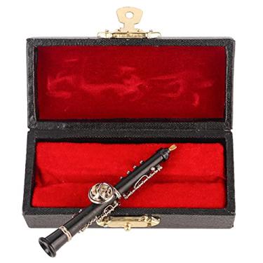 Imagem de Miniatura OBOE Musical Instrument Broche Simulado, Presente Elegante para Amantes da Música, Banda, Orquestra e Amantes de Jóias