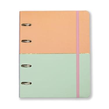 Imagem de Cicero Caderno Criativo Office Duo Argolado Pastel Block Pautado & Pontado A5 Color