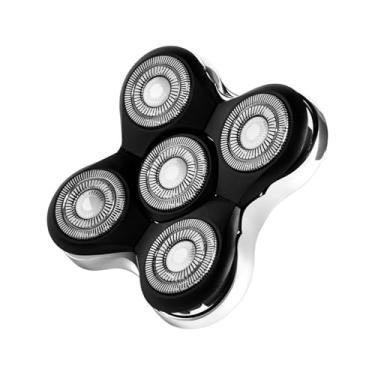 Imagem de 1 pacote de cabeças de substituição de barbeador compatíveis com lâminas de substituição de precisão Remington Balder Pro XR7000, XR1500, XR1501, 5 lâminas de substituição de precisão de trilho duplo,