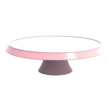 Imagem de Base Porta Bolos Tortas Doces 25cm com Pé Bubble Crippa Supo
