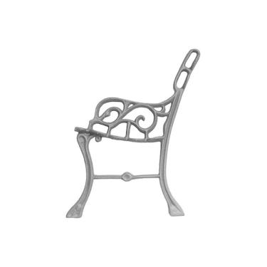 Imagem de Par Pé de Banco Praça Jardim Francês Infantil Baby Ferro