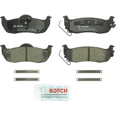 Imagem de Bosch BC1041 QuietCast Conjunto de pastilhas de freio a disco de cer mica premium para: Infiniti QX56; Jeep Commander, Grand Cherokee; Nissan Armada, Titan, Traseira