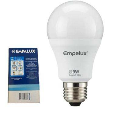 Imagem de Lâmpada de Led Bulbo 9w 6.500K Empalux Luz Branca Bivolt