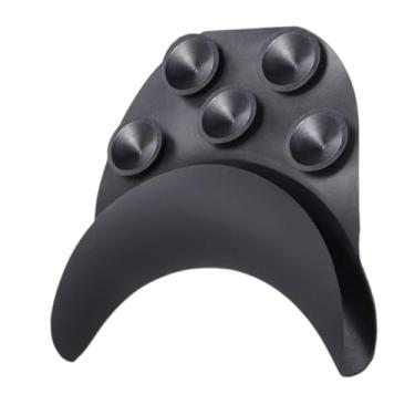 Imagem de predolo Almofada para descanso de pescoço com ventosa, design ergonômico, confortável, descanso de pescoço para pia de xampu, almofada para de