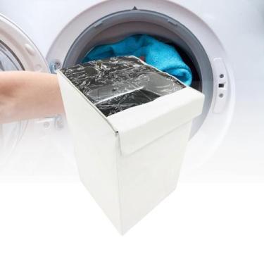 Imagem de Capa para máquina de lavar brastemp 18kg bwf transparente - Clean Capa
