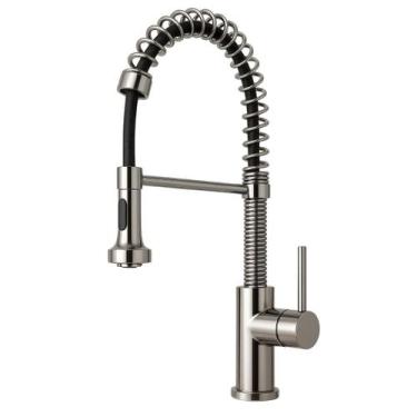 Imagem de Torneira Gourmet Monocomando Cozinha Extensível Quente e Frio Luxo - T