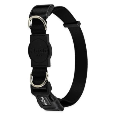 Imagem de Mood Pet Coleira Para Cachorro Cães Modelo Tradicional Tamanho Porte Grande Médio Pequeno (Black, PP)