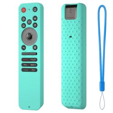 Imagem de Hi Color Capa de silicone para LG MR25GA capa protetora compatível com 2025 LG OLED Smart TV C5 B5 G5 M5 Series Remote MR25GA capa (menta)