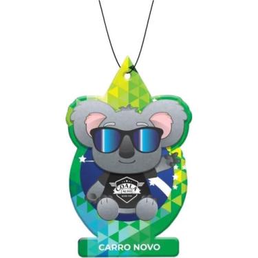 Imagem de Odorizante Auto Folhinha 10g Fragrância Carro Novo Coala