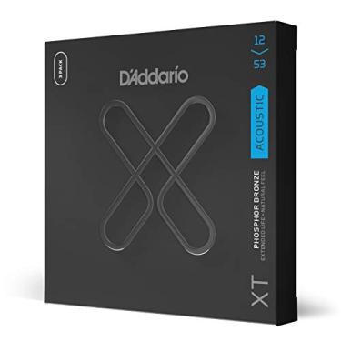Imagem de Encordoamento Para Violao Aco Revestido 12-53 Tensao Leve (3 Unidades) D'Addario XT Phosphor Bronze XTAPB1253-3P