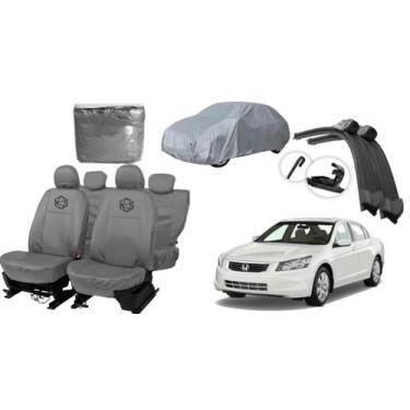 Imagem de Kit capa couro premium + limpador brinde - ferro tech br