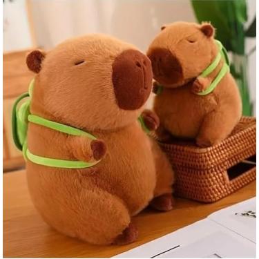Imagem de Capivara de Pelúcia Musical, Antialérgica, Brinquedo Infantil com Som