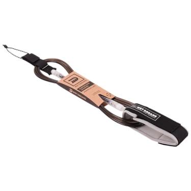 Imagem de Leash de Surf Long Comp Joelho 9'0'' x 6mm Wet Dreams Premium Line Fumê