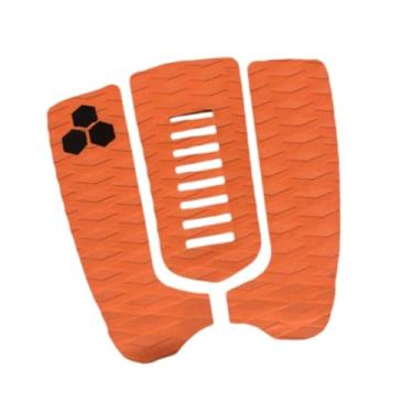 Imagem de oshhni 3 peças de mantas de tração para prancha de surfe, manta para os pés para skimboard, prancha curta standup, Laranja