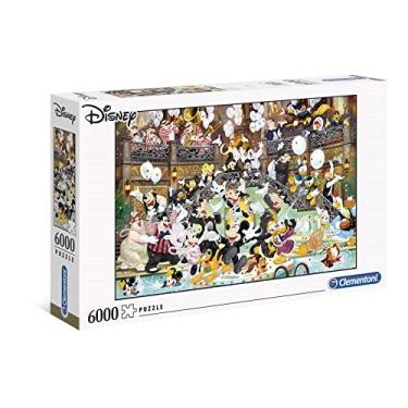 Imagem de Clementoni - Puzzle 6000 peças Disney, Gala Disney com personagens, puzzle adulto (36525)