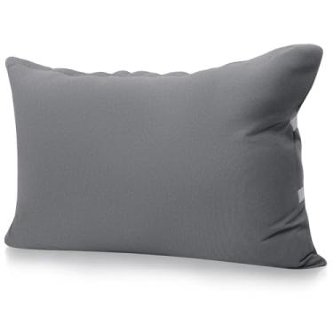 Imagem de Barydat Cabeceiras de dormitório removíveis, almofadas de cama reutilizáveis, com tufos, cabeceiras universitárias, almofadas removíveis com suporte para as costas da cama, almofada para dormitório