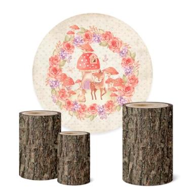 Imagem de Trio Capas Cilindro + Painel Sublimado 1,50m Bosque (K1BSQ0021)