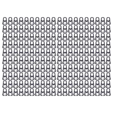 Imagem de Zerodis Clamp/Holder de Boca de PCO Centro Safe e Acessórios Não -Tóxicos para Fazendas de Pássaros 200pcs (Black do tipo eletrônico)