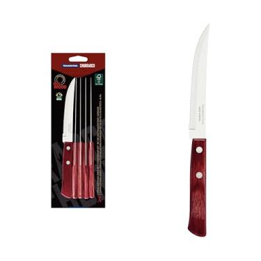 Imagem de Conjunto de Facas para Churrasco 6 Peças, Tramontina, 21198715, Vermelho