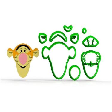 Imagem de Cortador Ursinho Pooh - Tigrão - Modular 5 Cm