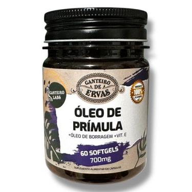 Imagem de Óleo de prímula , óleo de borragem e vitamina E 60capsulas 700mg - Can