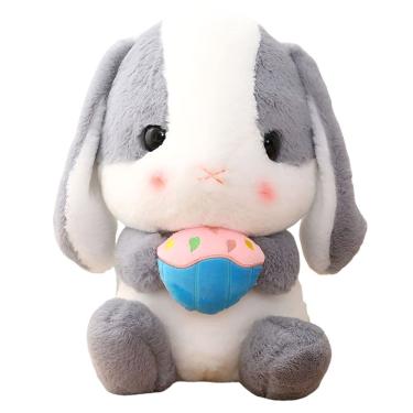 Imagem de Coelhinho de pelúcia HOUPU Soft Toy Sitting Lop Eared Rabbit 32 cm
