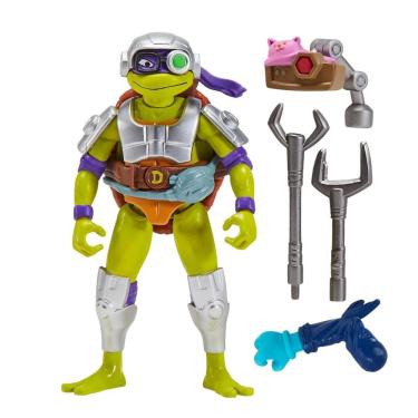 Imagem de Boneco Donnie com Armadura e Acessórios As Tartarugas Ninja