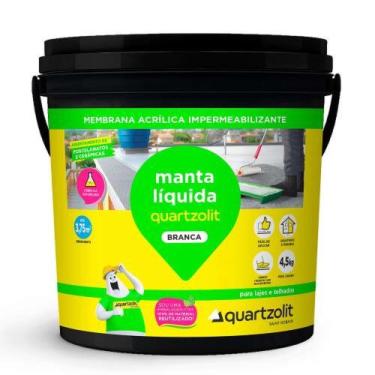 Imagem de Manta Líquida Branca Galão 4,5kg - Quartzolit