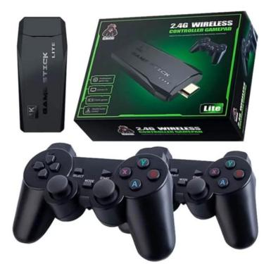Imagem de Video Game 4K HDMI Portatil Retrô Clássico sem Fio Gamepad 10.000 Jogos-Unissex
