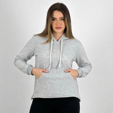 Imagem de Blusa Calfin Canguru em Plush Feminina-Feminino