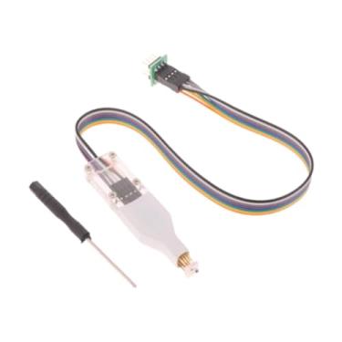 Imagem de shamjina Sonda de gravação de gravação de chip, cabo programador usb de sonda de teste preciso para sop8 para placas-mãe de eletrodomésticos eletrônicos, 208mil