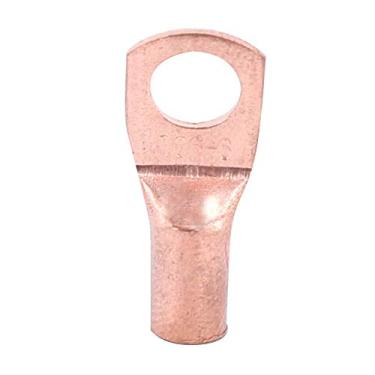 Imagem de Terminal de talão de anel de cobre de 50 unidades, bloco de terminais de anel de conector de kit de cabos Terminais prensados ​​a frio para conectores de fio de bateria que