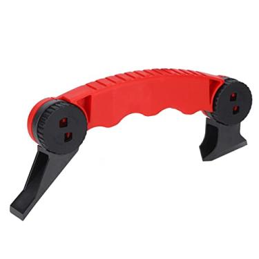 Imagem de Ferramenta de calafetagem de selante com material ABS, alça confortável, cabeça triangular para cantos fáceis, rodo de madeira multiuso, kit de ferramentas de calafetagem de silicone