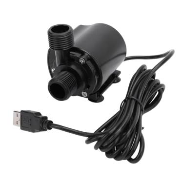 Imagem de Aramox Escova - Mergulho IP68 500L/H 180 Cm Elevador para Fonte de Peixe Calma DC 5V 4W [bomba de Aquário, Lagoa Pequena e Fonte de mesa]