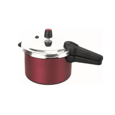 Imagem de Panela De Pressão 5l Fechamento Externo Antiaderente Color - Globo alu