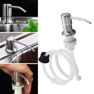 Imagem de Dispenser Dosador Mangueira Embutir Pia Cozinha Banheiro - TATUDEBOA