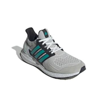 Imagem de adidas Ultraboost 1.0 Tênis masculino, Branco cristal/azul-petróleo/cinza, 44