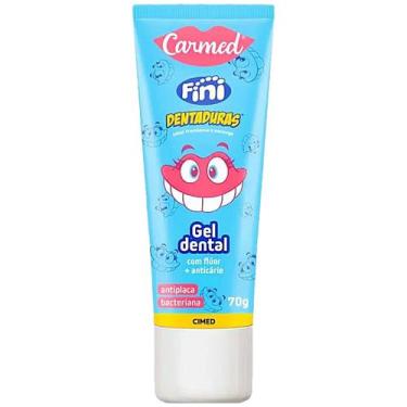 Imagem de Gel Dental Carmed Fini Dentaduras Com Flúor 70g