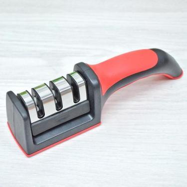 Imagem de Afiador Inox Amolador De Facas 3 In 1 Profissional - Relet