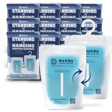 Imagem de Absorvedores de umidade Dry & Dry Hybrid, 12 pacotes de 200 ml