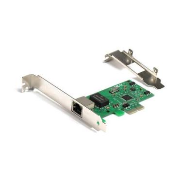 Imagem de Placa De Rede PCI-e X1 Gigabit JPR-02 Feasso com Perfil Baixo