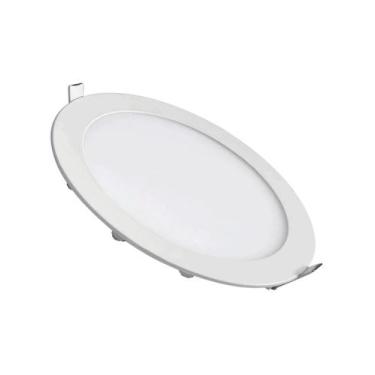 Imagem de Luminária Painel Plafon Led Redondo Embutir Led 6W - AAA TOP