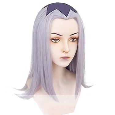 Imagem de magic acgn Peruca masculina de cosplay de cabelo para jogos de anime liso (sem acessórios de cabelo) peruca cosplay